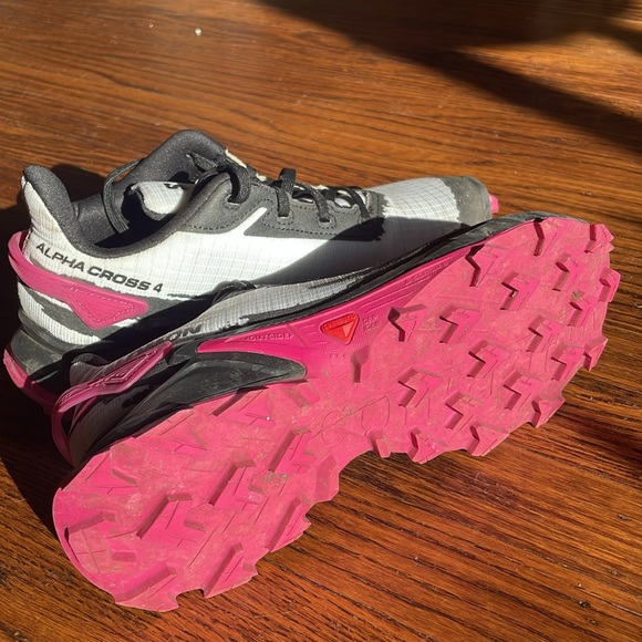 Salomon Alphacross 4 Womens trail running shoe size 6 - Picture 4 of 7